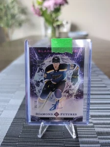 2024-25 Zach Dean Upper Deck Black Diamond Futures Auto /10 - Picture 1 of 2