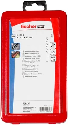 Metallbohrer Set 1 - 13 mm Durchmesser Aufsätze für Bohrmaschinen Bohrerset m... - Bild 1 von 4