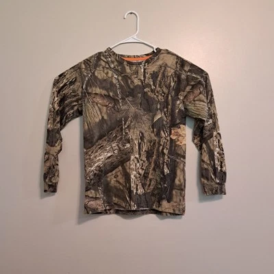 Mossy Oak Unisex Long-Sleeved Shirt Camouflage XXL(18) - Image 1 of 4