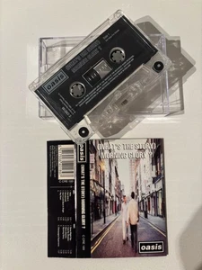 OASIS - WHAT’S THE STORY MORNING GLORY? (UK CASSETTE TAPE) - Picture 1 of 6
