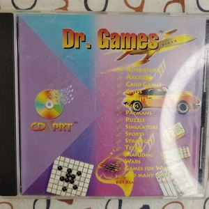 Dr. Games 1993 PC DOS CD-ROM Shareware Collection CDXPRT Aces Research - Imagen 1 de 3