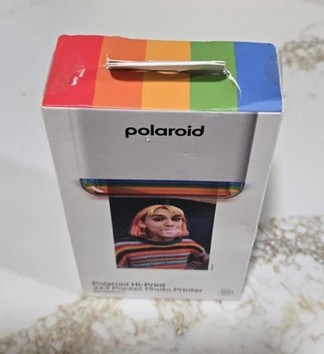 Polaroid Hi-Print Gen 2x3 Pocket Photo Printer -White - New - Image 1 of 4