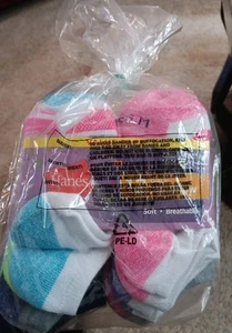 Hanes Breathable Girls Ankle Socks - Picture 1 of 2