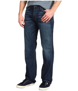 LUCKY BRAND JEANS PANTS MENS 30 34 36 VINTAGE STRAIGHT 361 DENIM BLUE NEW - Picture 1 of 4