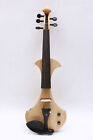 Advanced 5 String 4/4 Electric Violin Silent Solid wood Clear Paint #EV24