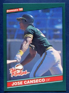 1986 Donruss Rookies Jose Canseco Rookie #22 NM-MT or Better - FREE SHIPPING - Picture 1 of 2