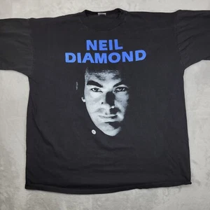 Neil Diamond Shirt Mens XXL Vintage Single Stitch 90s Concert Tour Merch Adult - Picture 1 of 8