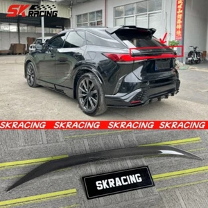 For Lexus RX500H 350 23-25 Gloss Black /Carbon/Forged Carbon Rear Trunk Spoiler - Picture 1 of 25