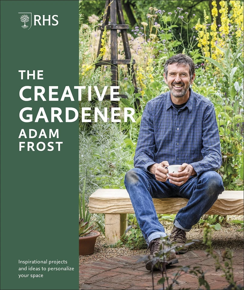 RHS The Creative Gardener Inspiration Advice to Create by Adam Frost Hardcover - Image 1 of 1