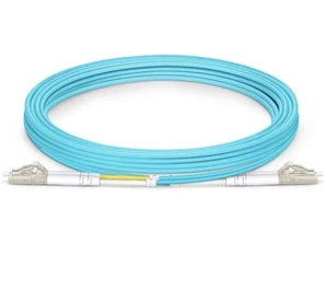 FS NEW 2M Fiber Patch Cable LC-LC UPC (LC to LC) 2 Fibers Multimode OM4 - Picture 1 of 3