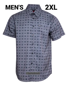 Dixxon EXECUTIVE graues kurzärmliges Partyhemd - Herren 2XL - Bild 1 von 8