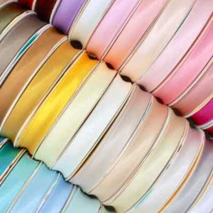25m Roll | Satin Bias Binding 30mm | 40 COLOURS Sewing trim WHOLESALE - Picture 1 of 41