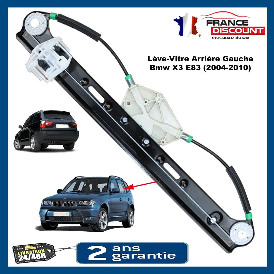 Meccanismo Leva Vetro elettrico posteriore sinistro BMW Serie X3 67626925965