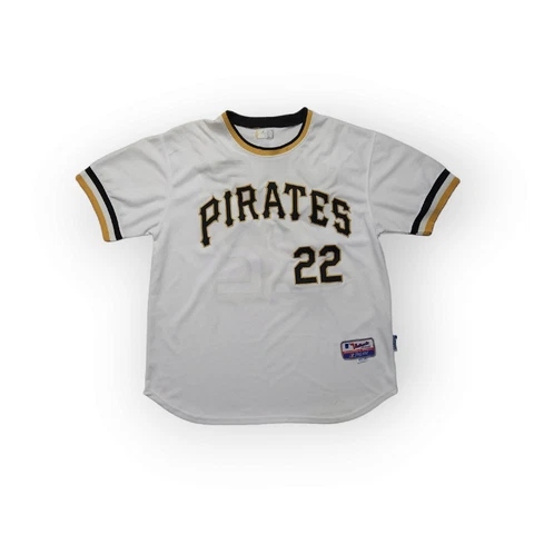 Majestic Pittsburgh Pirates Andrew McCutchen #22 Jersey Mens 50 Cover