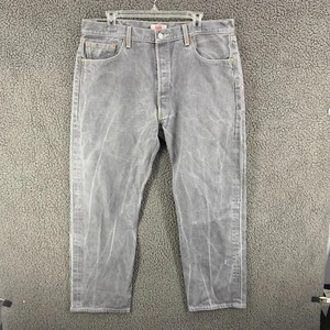 Levi's 501 Original Button Fly Straight Leg Denim Jeans 40X32 Tag More Like 36 - Picture 1 of 12