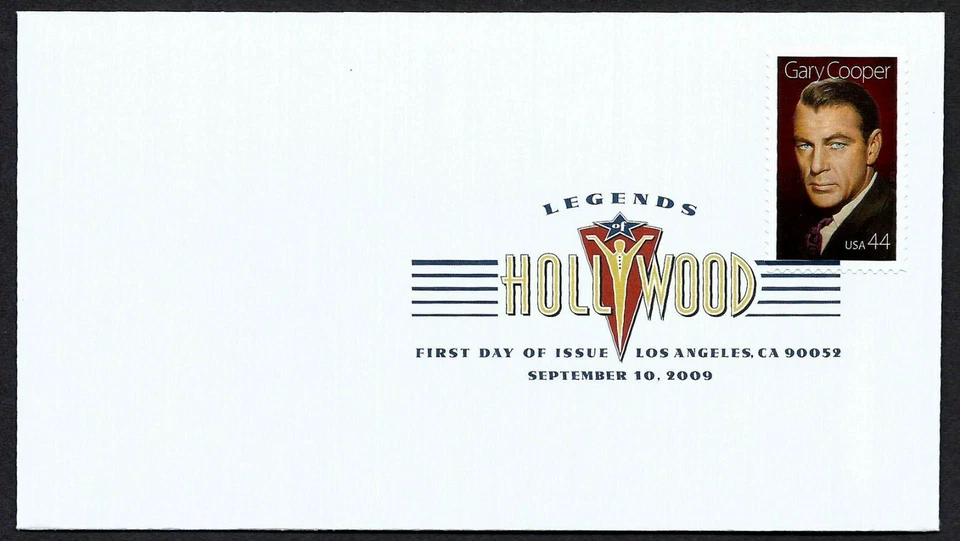 USA, SCOTT # 4421, FDC COVER OF ACTOR GARY COOPER IN DIGITAL COLOR PRINTING  - Image 1 of 1