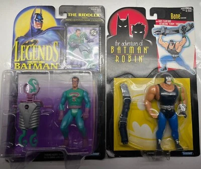 Figura de acción Kenner Adventures of Batman & Robin BANE The Riddler 1995 de colección Foto 1 de 4