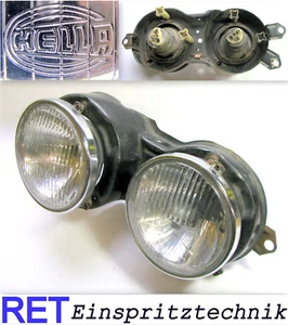 Scheinwerfer links Fahrerseite HELLA komplett BMW 520 i E 12 komplett & original - Picture 1 of 3