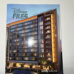 Disney Vacation Club DVC Dateien Magazin Herbst 2023 Disneyland Hotel Villen VERSIEGELT - Bild 1 von 3