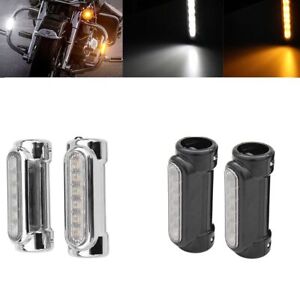 Accessories Crash Bar Lamp Signal Light Turn Signals Driving Light For Harley