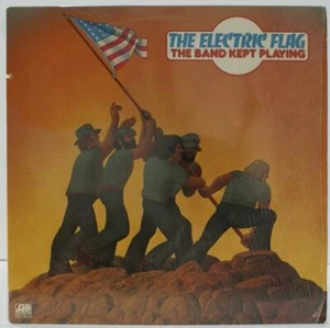 THE ELECTRIC FLAG - THE BAND KEPT PLAYING - BLUES ROCK VINYL LP - Picture 1 of 6