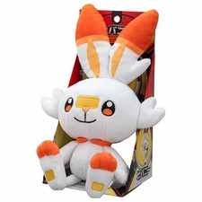 Takara Tomy Pocket Monsters Pokemon Nuigurumi #04 Scorbunny Soft Toy Plush