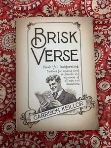 Brisk Verse: Healthful. Invigorating. Like new. Paperback by Garrison Keillor - Bild 1 von 3