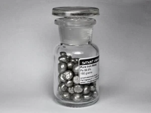 Iron 150 grams melted pellets, purity 99.9% - Picture 1 of 1