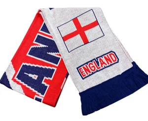 England Three Lions Jacquard Supporter Scarf Official Merchandise Football NEW - Picture 1 of 17