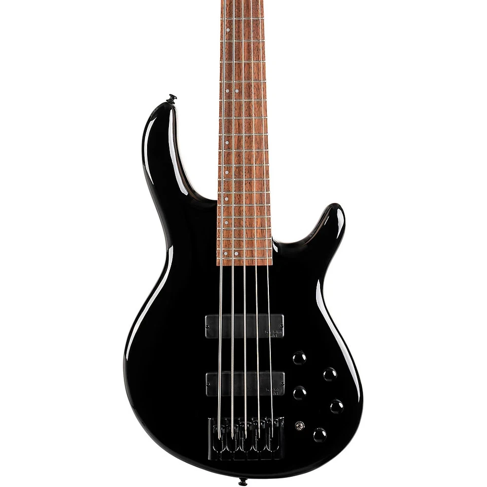 Cort C5DELUXEBK Artisan Series C5 Deluxe Bass Guitar (5 String). Black