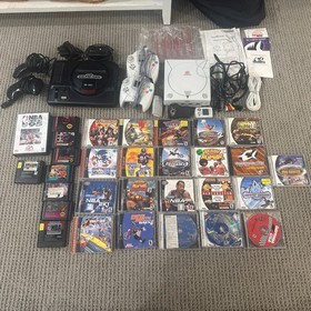Sega Dreamcast And Genesis Console and 28 Game Bundle Lot Sonic Adventure