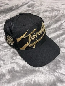 '47 Brand Toronto Raptors NBA Black & Gold Adjustable Hat Cap - Picture 1 of 9