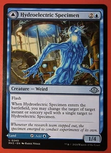 MTG: HYDROELECTRIC SPECIMEN / / HYDROELECTRIC LABOR, MH3, UNCOMMON, REG. - Bild 1 von 3
