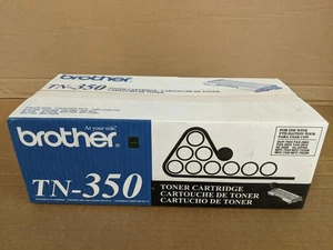 Brother TN-350 Schwarz Tonerkassette Original OEM für HL-2040 DCP-7020 MFC - Bild 1 von 5