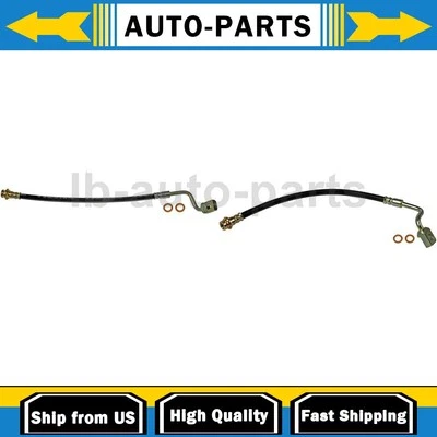 2X Manguera de línea de freno delantero primera parada para Chevrolet Impala 2006 2007 2008 2009 Foto 1 de 4