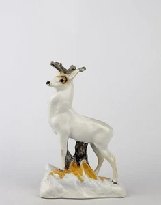 Estatuilla vintage de ciervo maral LFZ Leningrado porcelana años 50 URSS decoración coleccionable - Imagen 1 de 10