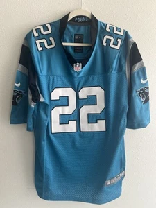 Nike On Field Christian McCaffrey Carolina Panthers Jersey #22 Sz 44 EUC - Picture 1 of 8