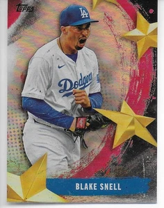 2025 Topps Series 2 BLAKE SNELL Los Angeles Dodgers Stars of MLB #SMLB-52 - Picture 1 of 1