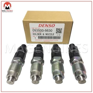 093500-5630 / 23600-69105 x4 DENSO GENUINE HOLDER & NOZZLE SET 1KZ-T 1KZ-TE 3.0L - Picture 1 of 5