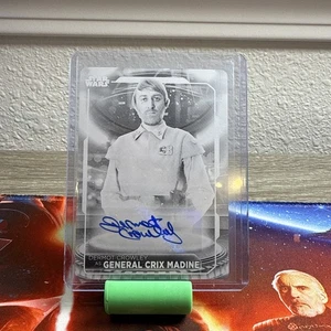 2021 Topps Star Wars 1/1 Printing Plate Dermot Crowley General Crix Madine A-DC - Picture 1 of 2