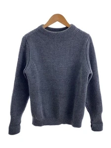 ANDERSEN-ANDERSEN Knit and Sweater (Thick S Cotton Gray Plain Used - Imagen 1 de 6
