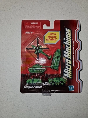 Micro Machines 2003 Mission Alpha Jungle Patrol Set Hasbro, Sealed - Image 1 of 2