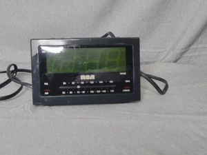 RCA Digital AM-FM Alarm Clock Radio Model RP3701A Black - Picture 1 of 5