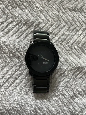 Reloj Hombre Flud’s “The Exchange” Negro USADO NECESITA BATERÍA Foto 1 de 3