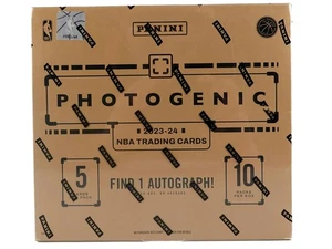2023-24 Panini Photogenic Hobby Box Rare Victor Wembanyama Sealed Basketball NBA - Foto 1 di 11