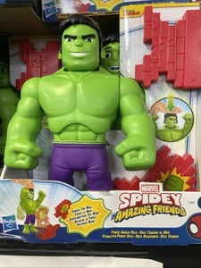 Spidey and His Amazing Friends Marvel Power Smash Hulk w Brick Wall New Unopened - Picture 1 of 2
