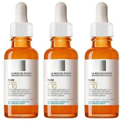 1/2/3x La Roche-Posay Pure Vitamin C10 Serum Anti-Ageing Serum 30ml DE 2025.-