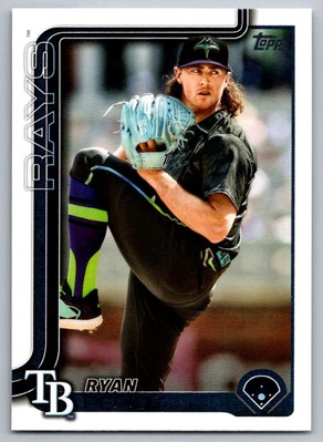 2025 Topps ryan pepiot Tampa Bay Rays #179 - Image 1 of 2