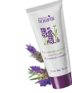 DESODORANTE PARA PIES EN CREMA CON EXTRACTO DE LAVANDA DE ARABELA DE MEXICO 75ml - Picture 1 of 4