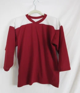 CCM Hockey Practice Jersey Youth Large/Extra Large Red and White - Picture 1 of 4